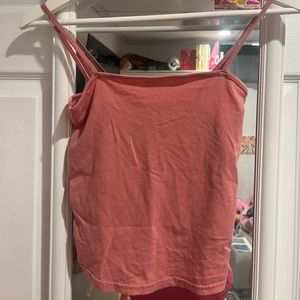 h & m blush pink tank top